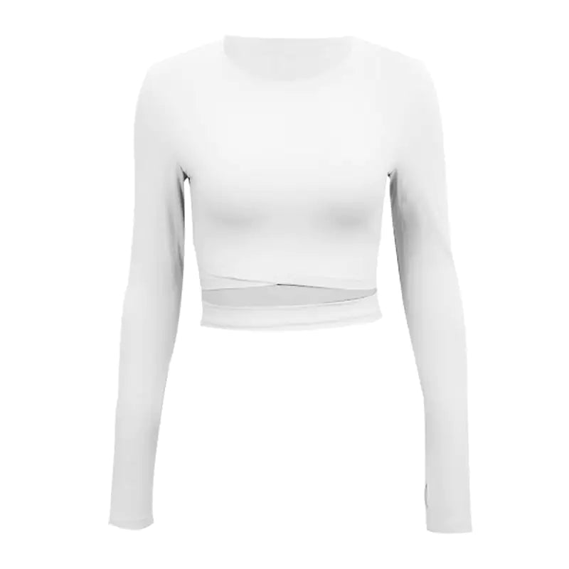 Tight-fitting Navel-baring Sports Yoga Gym Wear