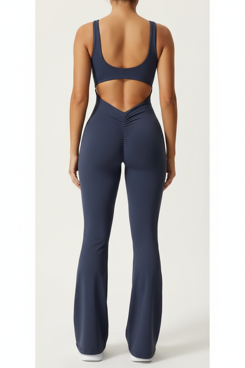 V-Back Scrunch Gym Set